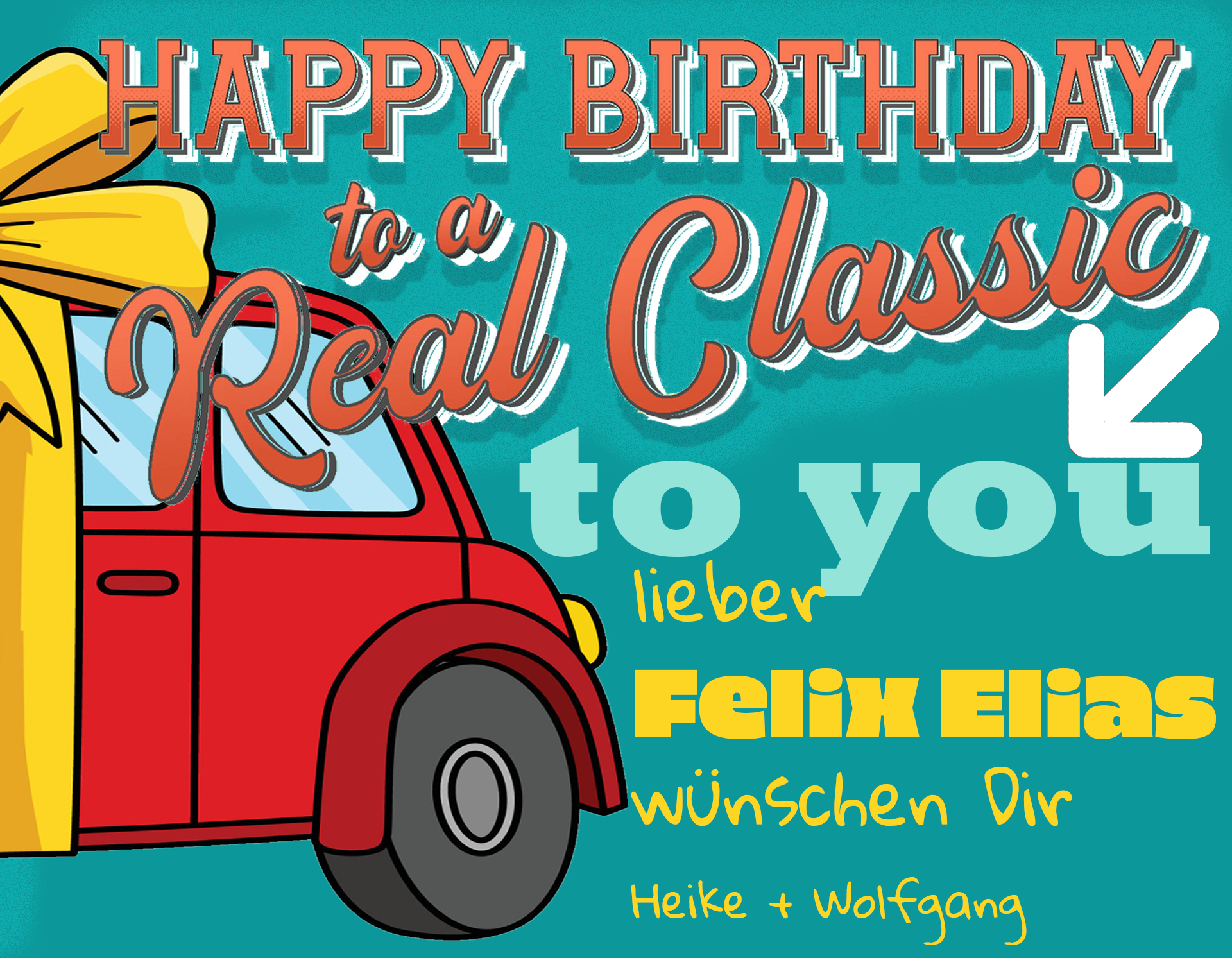 Happy Birthday Felix Elias